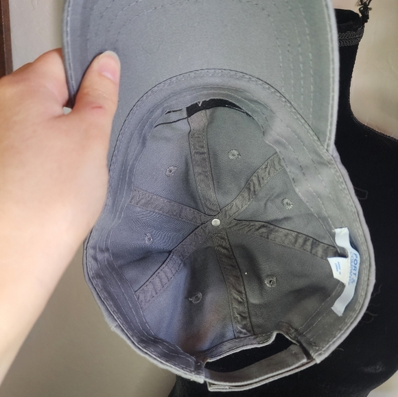 Lance Aviation Gray Velcro Baseball Hat - Picture 2 of 7